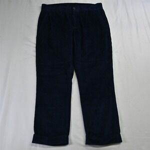 Nominee Large Navy Blue Wide Wale‎ Slim Cuffed Men Corduroy Pants